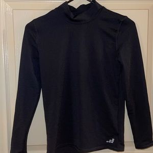 Youth’s Black Dry Fit Turtleneck Long Sleeves